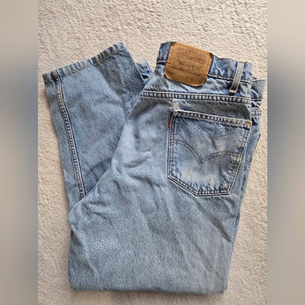 Levi's Vintage 90s Orange Tag 550s Denim Jeans Mens Size 40x30